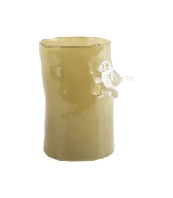 Online Vaas Bird On Branch - Legergroen - 9.5x9.5x15cm Vazen