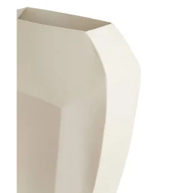 Light & Living Vaas Cordoba - Wit - 25x11x34cm