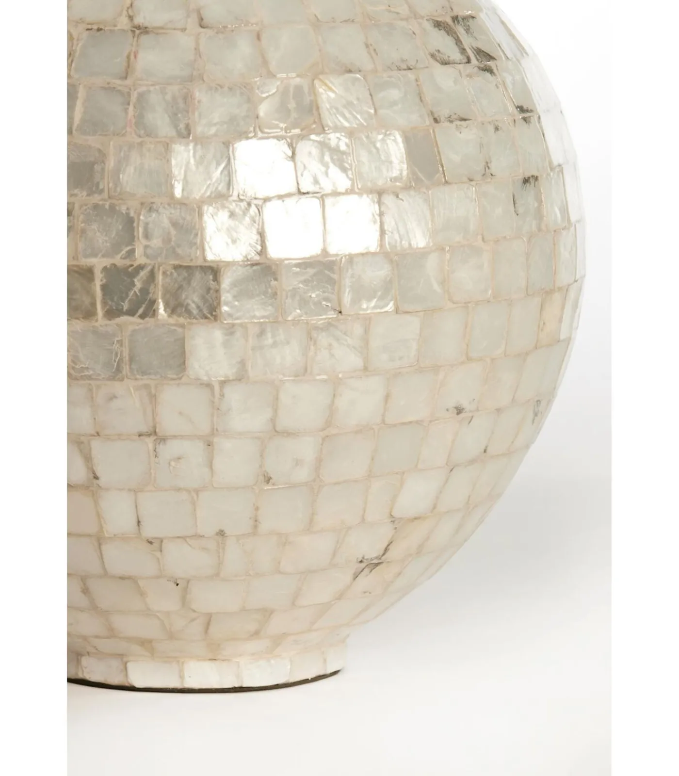 Vaas Elorza - Crème - Ø28cm Decoratie