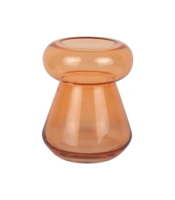 Best Vaas Excelente - Oranje - 20.5x20.5x26cm Vazen