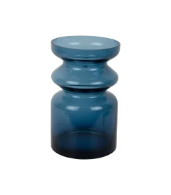 Present Time Vaas Gusto - Blauw - 15.5x15.5x25cm