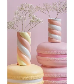 Present Time Vaas Marshmallow - - 13.5x13.5x23cm