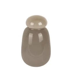 Vaas Nuevo Dulce - Donkergrijs - 12.5x12.5x22cm Vazen