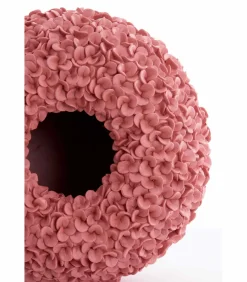 Hot Vaas Phylia - Koraalrood - Ø38cm Vazen