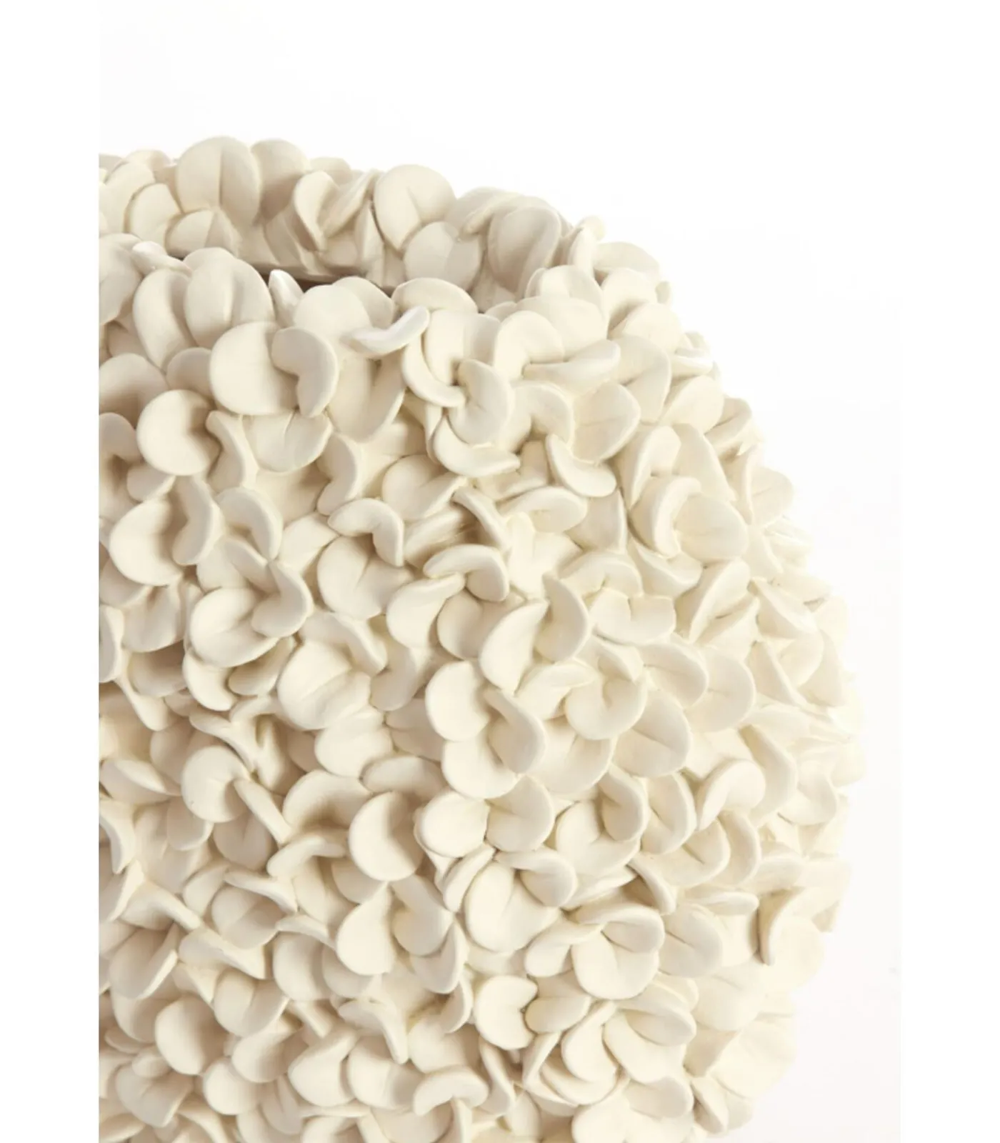 Light & Living Vaas Phylia - Wit - 31.5x17x28cm