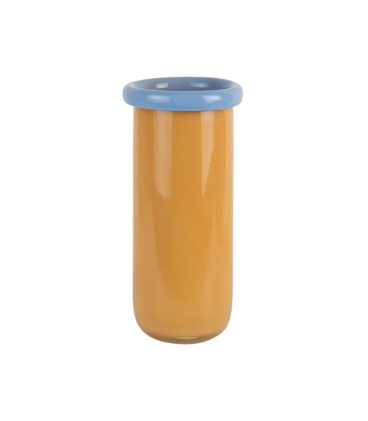 Present Time Vaas Plegado Xl - Geel - 14x14x30.5cm