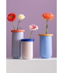 Best Vaas Plegado Xs - Roze - 12.5x12.5x21cm Vazen