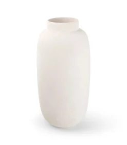 Online Vaas 23,5xH49,5cm wit Bullet Vazen