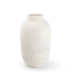 Discount Vaas 20xH34cm wit Bullet Vazen