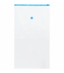 vidaXL Vacuüm opbergzakken 5 pcs Transparant en blauw 120 x 70 cm