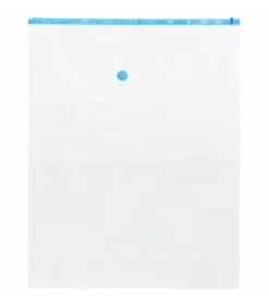 vidaXL Vacuüm opbergzakken 10 pcs Transparant en blauw 130 x 100 cm