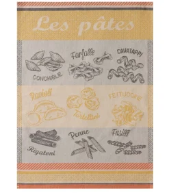 Discount Variétés de Pâtes - Katoenen theedoek 50x75cm Keuken- & Tafellinnen