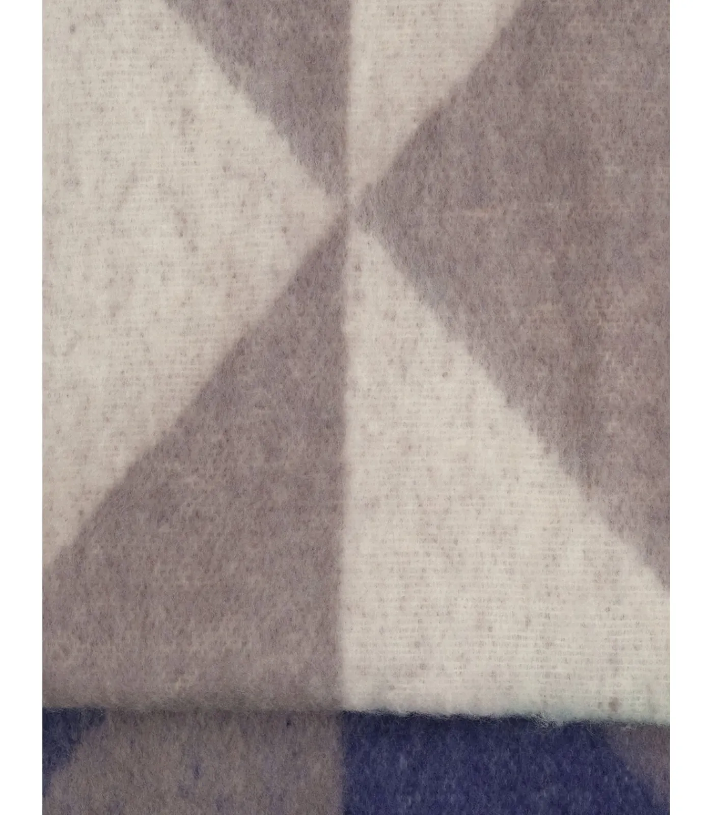 Sale Veelkleurige driehoeksjaal met franje DAMES Sjaals