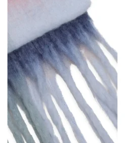 Hot Veelkleurige vierkante sjaal met franje DAMES Sjaals