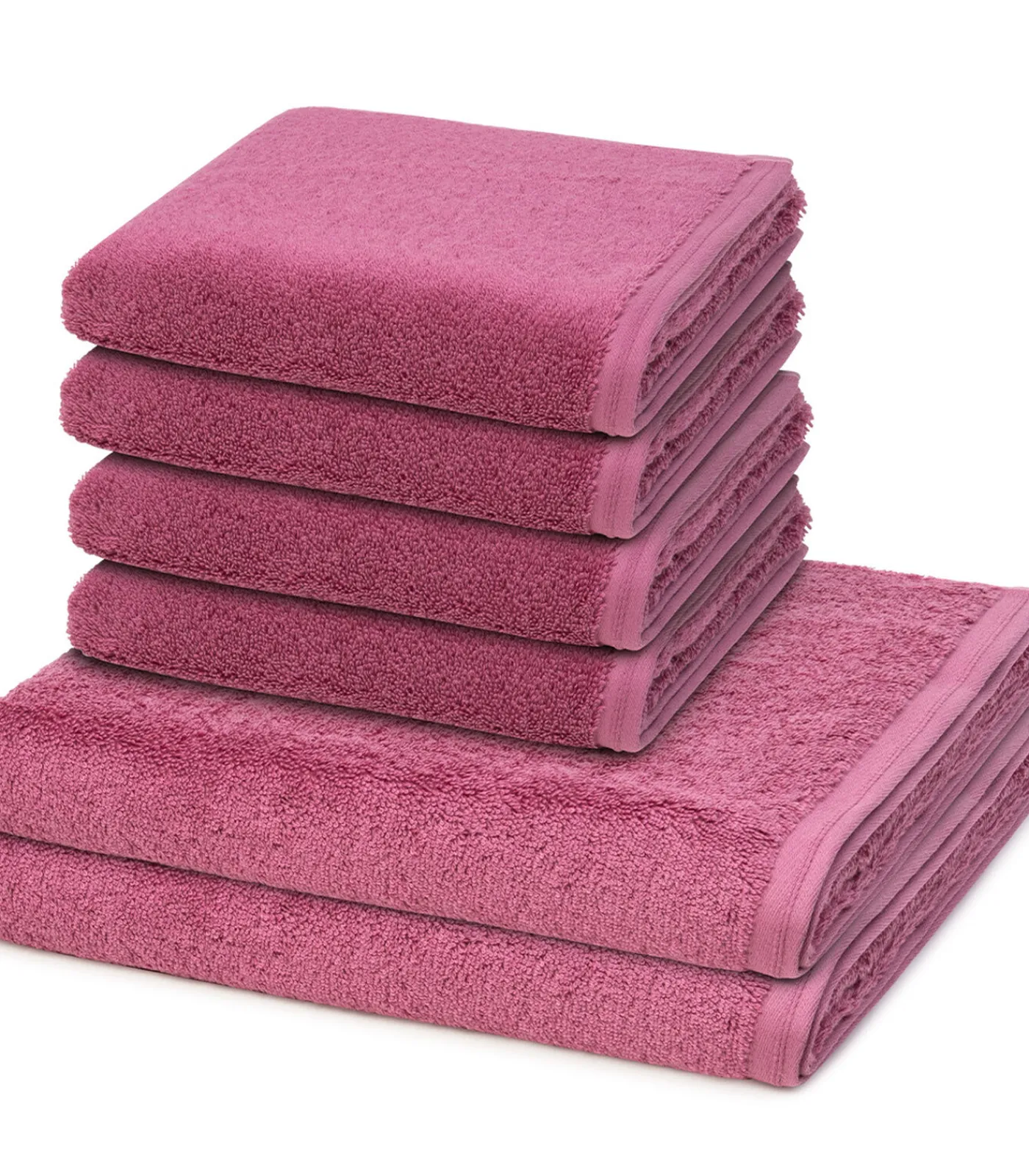 Online Vegan Life - 6-delige handdoekenset Badset