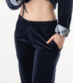 DAMES LE CHAT Velours homewear-set BRADLEY 126