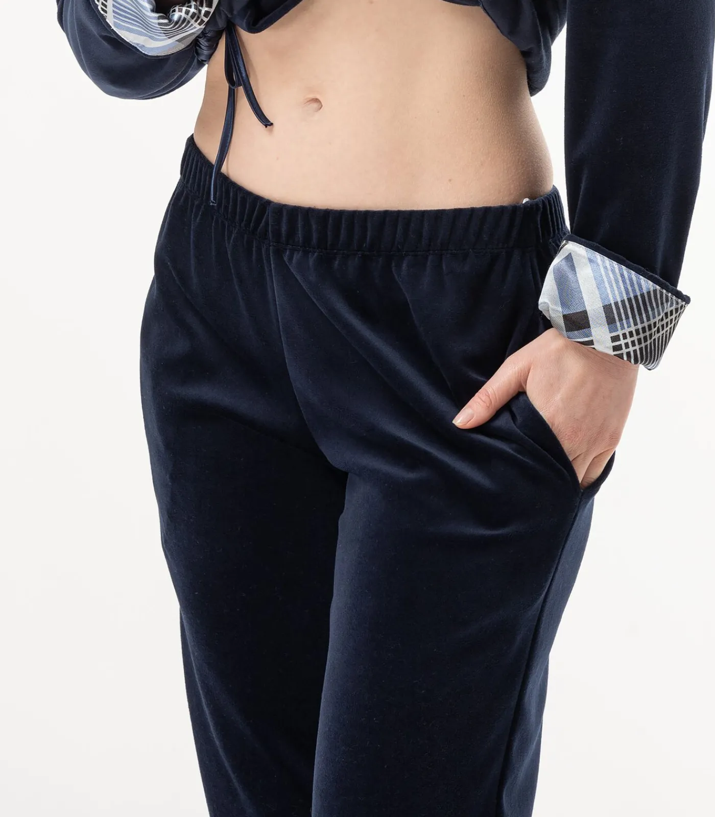 DAMES LE CHAT Velours homewear-set BRADLEY 126