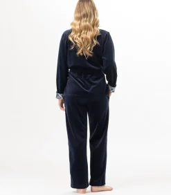 DAMES LE CHAT Velours homewear-set BRADLEY 126