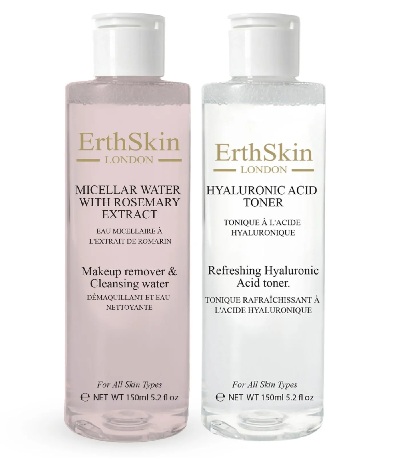 Hot Verfrissende hyaluronzuurtoner + micellair water Gezicht Sets