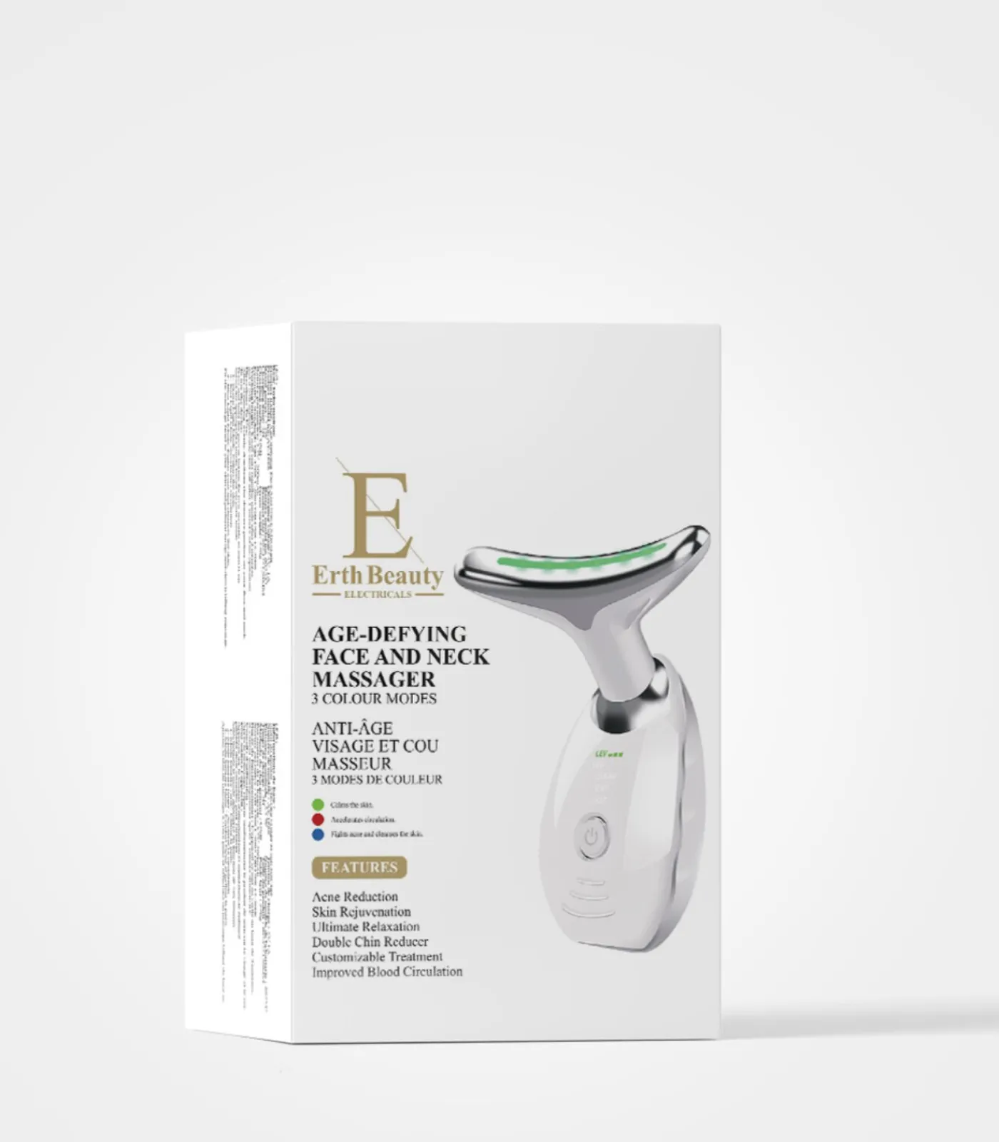 Erth Skin London Verjongend Gezichts- en Halsmassageapparaat