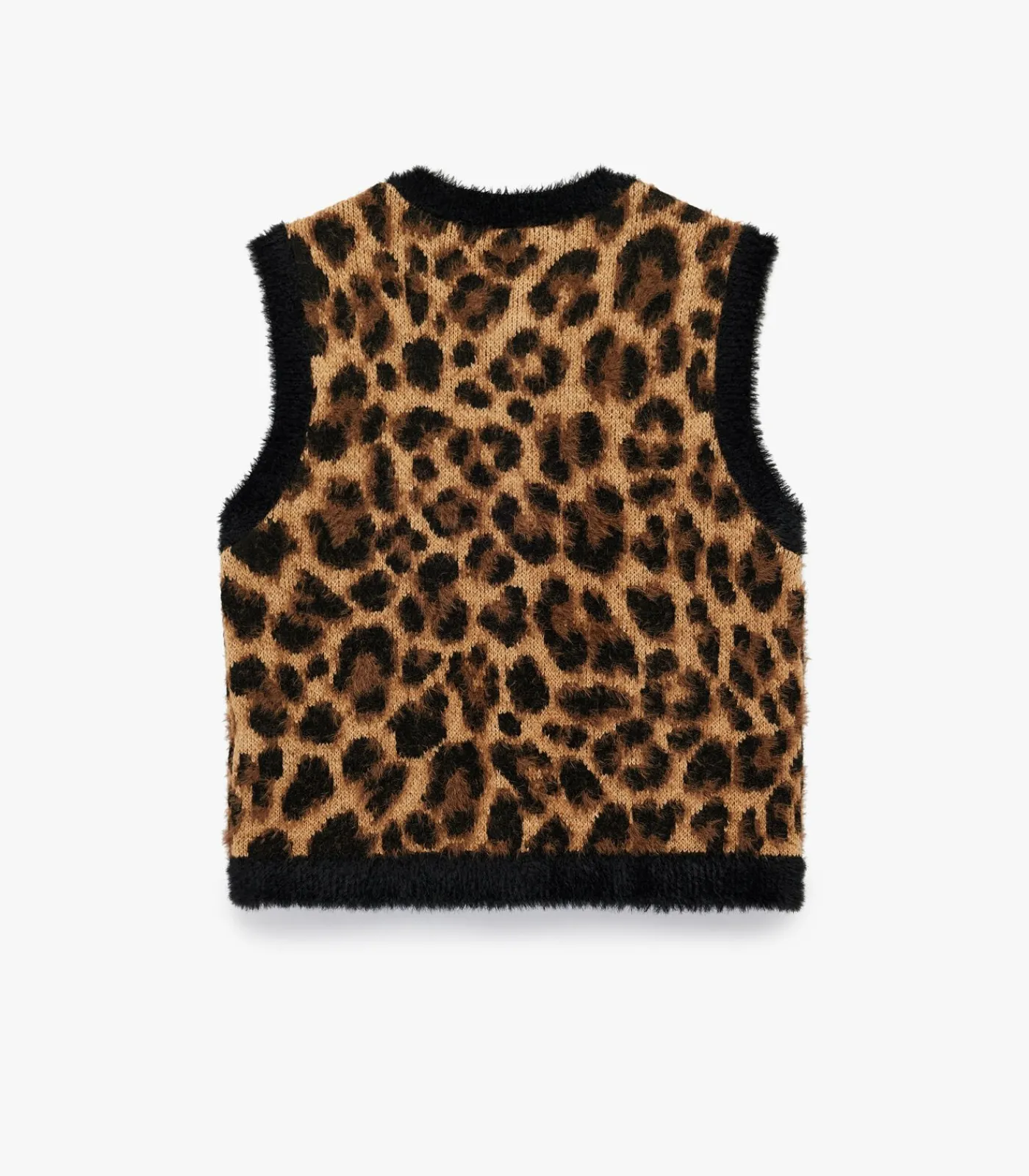 DAMES Koton Vest met luipaardprint