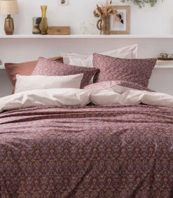Best Virginia - Dekbedovertrek in katoen perkal met print 240x220cm Dekbedovertrekken