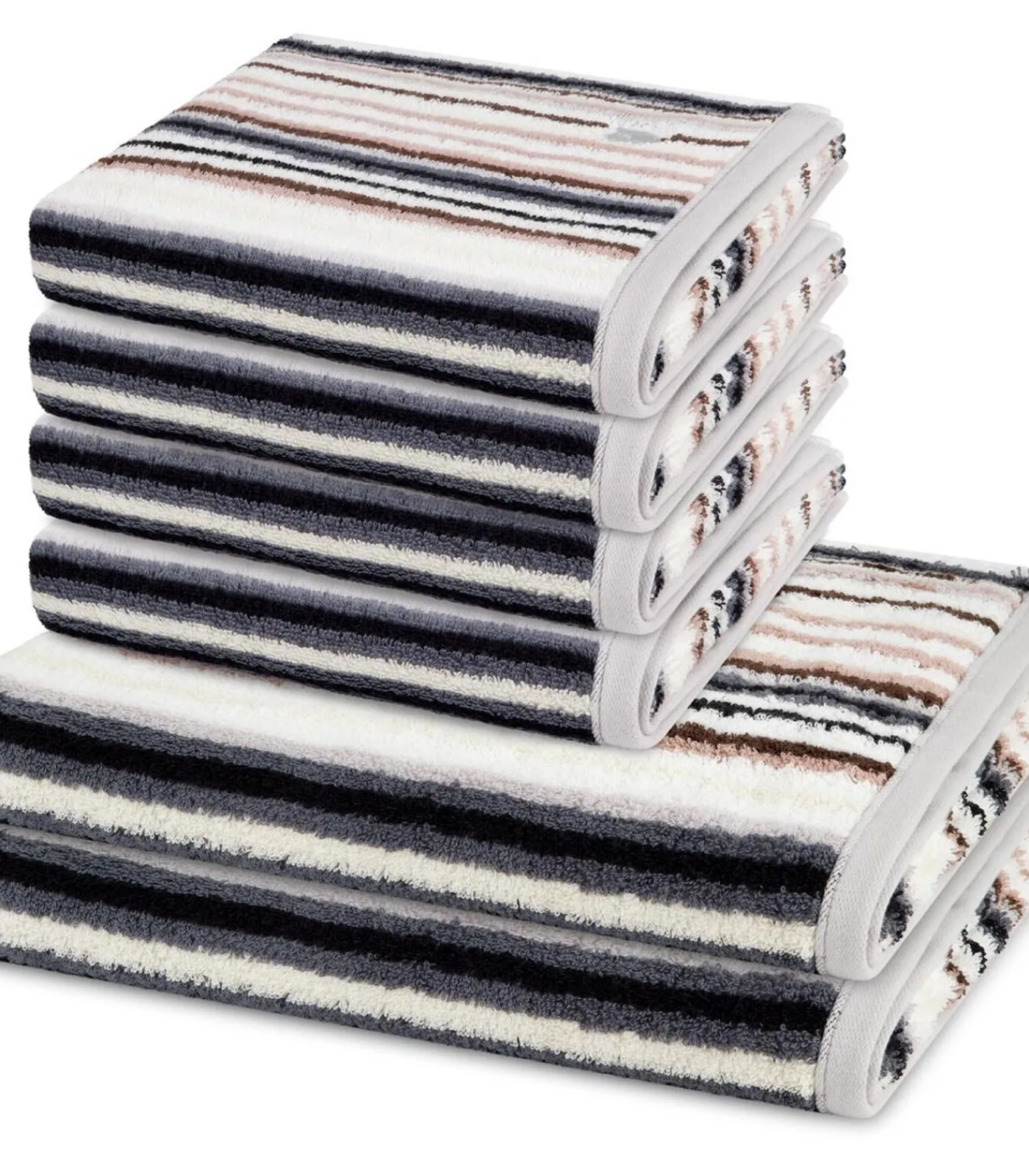 Hot Vita - 6-delige handdoeken set Badset