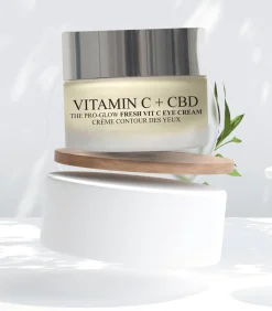 Vitamine C + CBD Oogcrème 15ml. Skincare