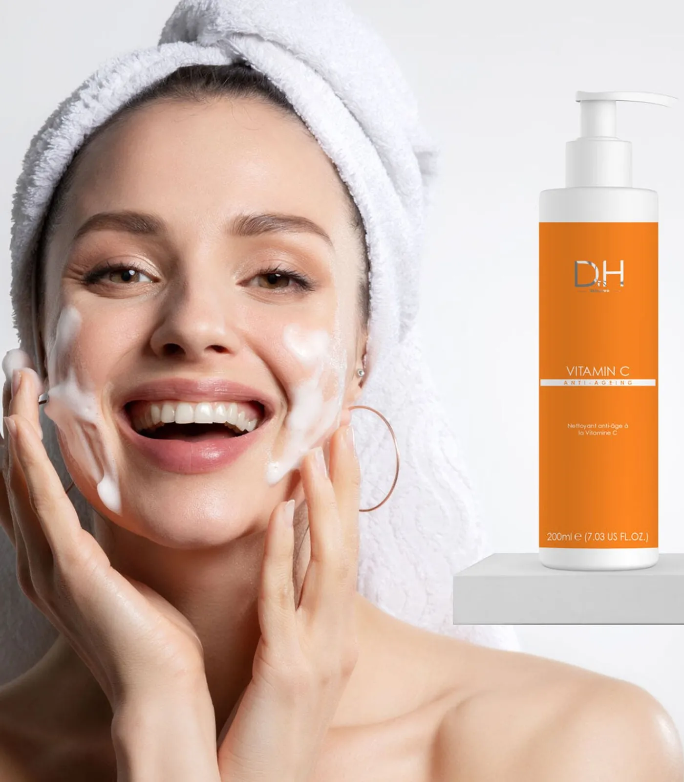 Outlet Vitamine C Anti-Aging Reiniger 200ml Gezichtsreinigers & Make Up Removers