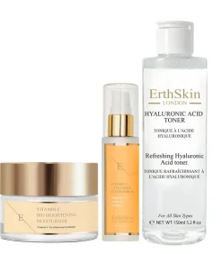 Erth Skin London Vitamine C Bio Brightening Moisturizer + ELIXIR SERUM