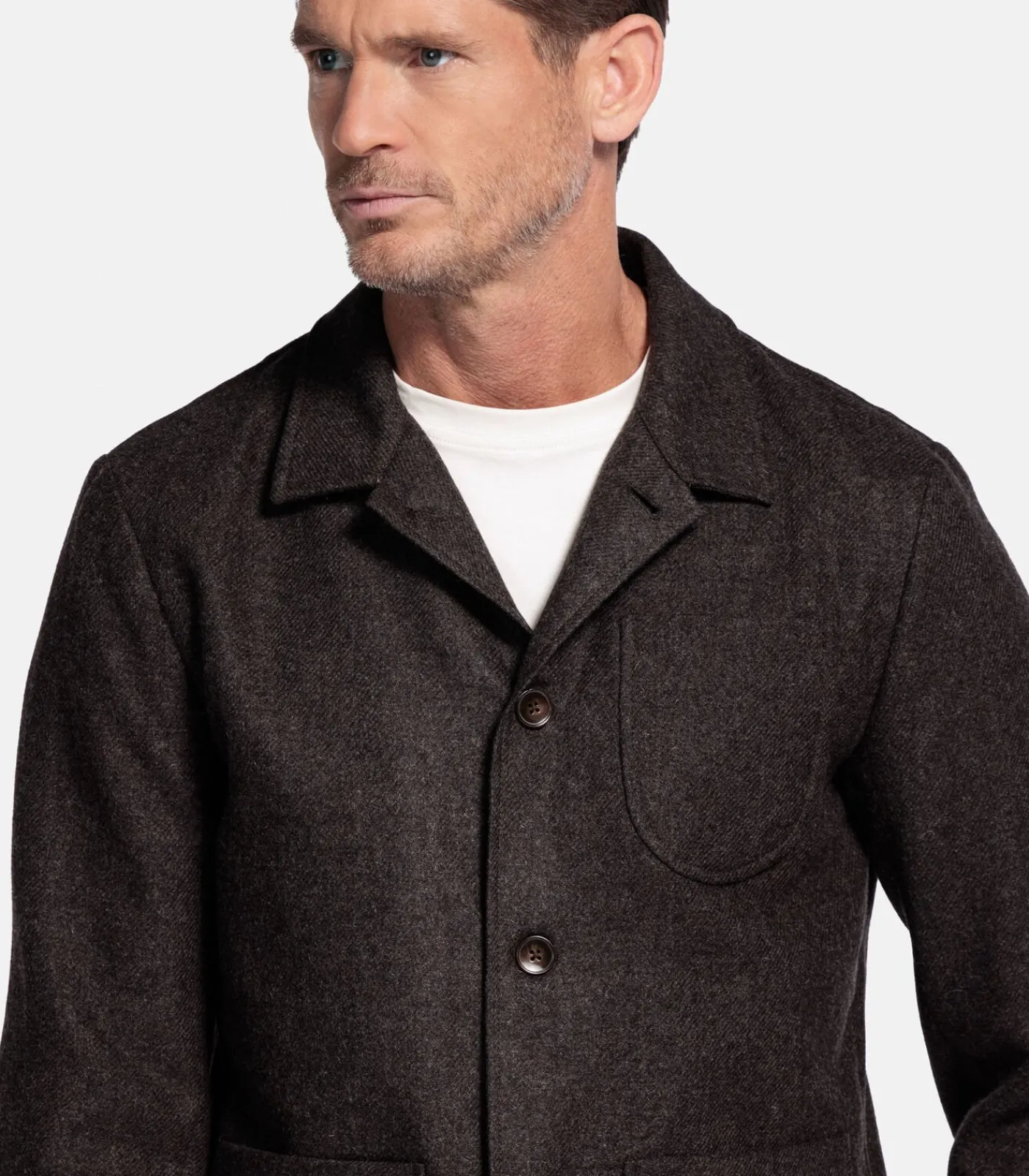 Heren Giordano Vittorio Shirt Jacket -