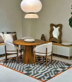 Novatrend Vlak geweven woonkamer- en slaapkamerkleed OCEAN