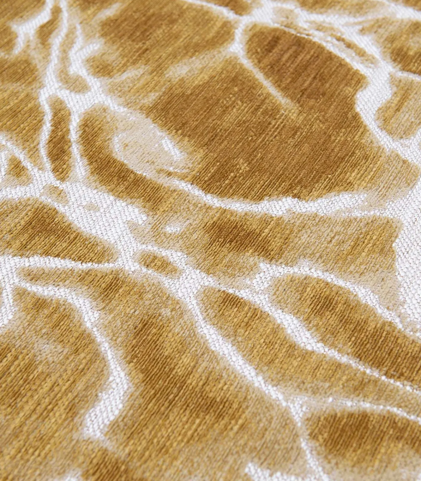 Vlak geweven woonkamer- en slaapkamerkleed GOLD WAVES Tapijten