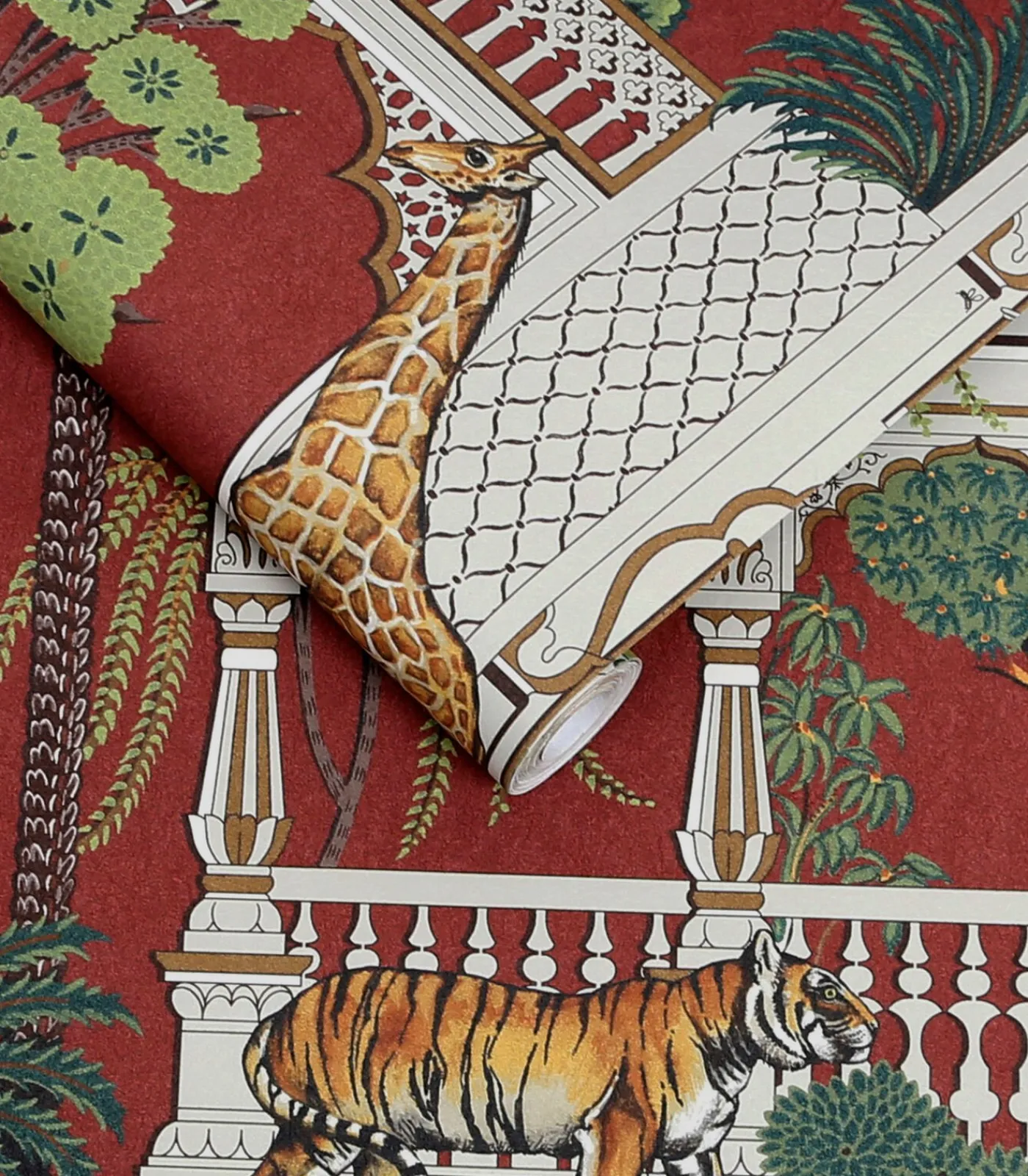 Best Vliesbehang Animahal Alizarin Wanddecoratie