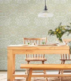 William Morris at Home Vliesbehang Blackthorn Sage