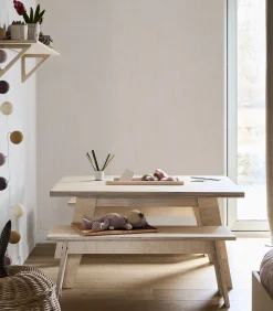 Outlet Vliesbehang linnen gold cotton Wanddecoratie