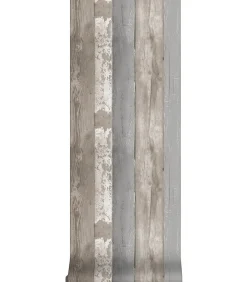 Vliesbehang Natural Wood Wanddecoratie