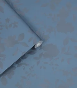 Laura Ashley Vliesbehang Westbourne Midnight Blue |