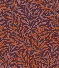 William Morris at Home Vliesbehang Willow Bough Plum