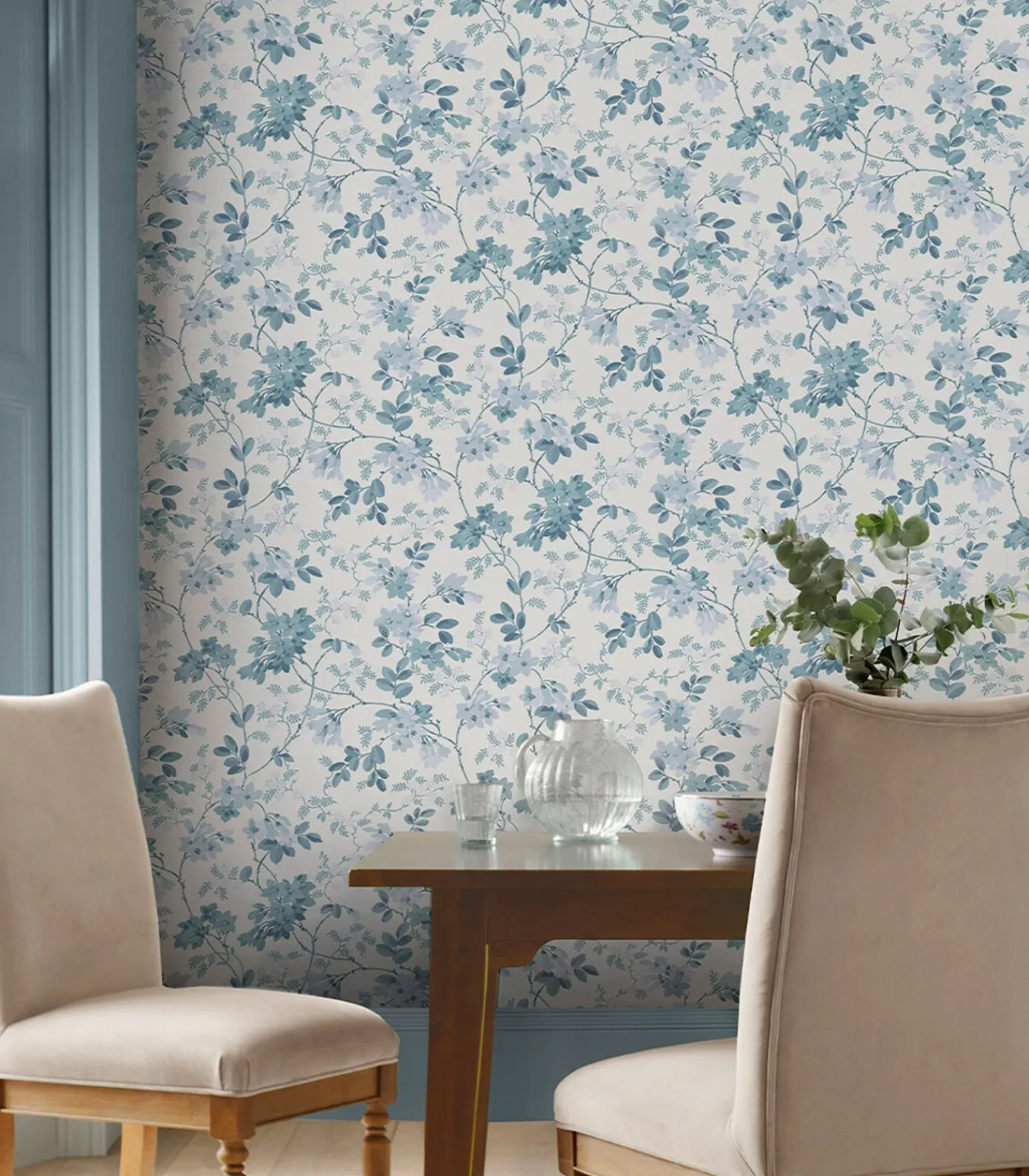 Laura Ashley Vliesbehang YEWLAND SEASPRAY