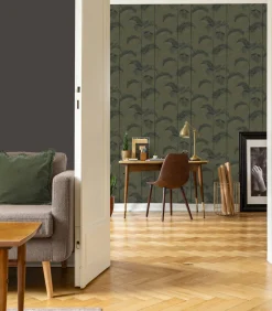 JOOP! Vliestapete Palme deluxe Grn