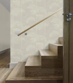 JOOP! Vliestapete Palme deluxe Beige