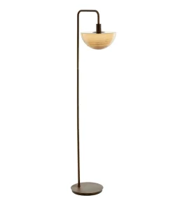 Light & Living Vloerlamp Baylie - Bruin - 43x30x165cm
