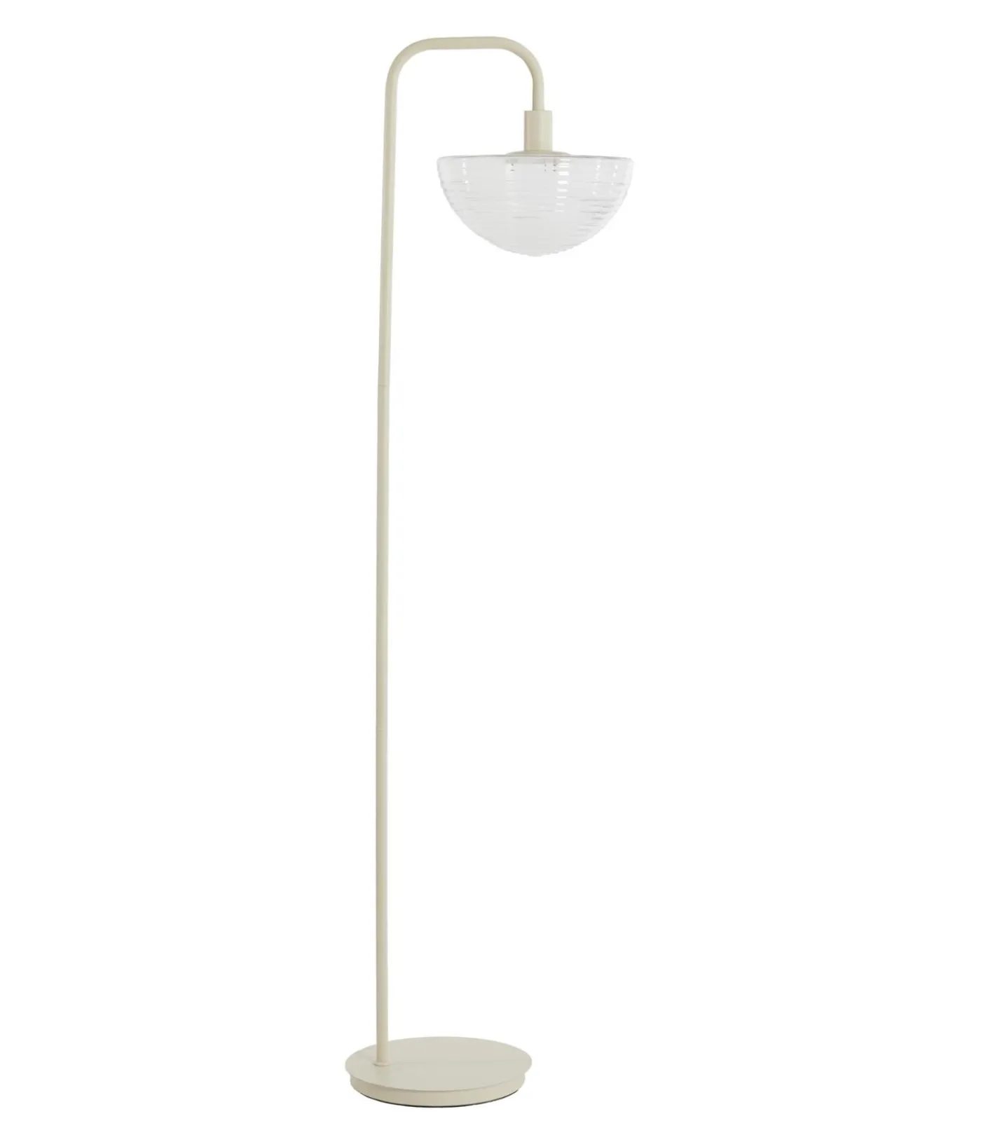 Light & Living Vloerlamp Baylie - Mat crème - 43x30x165cm