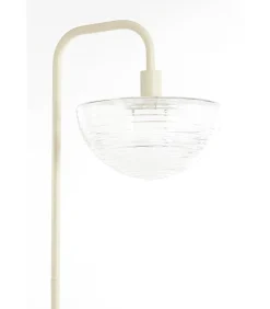 Light & Living Vloerlamp Baylie - Mat crème - 43x30x165cm