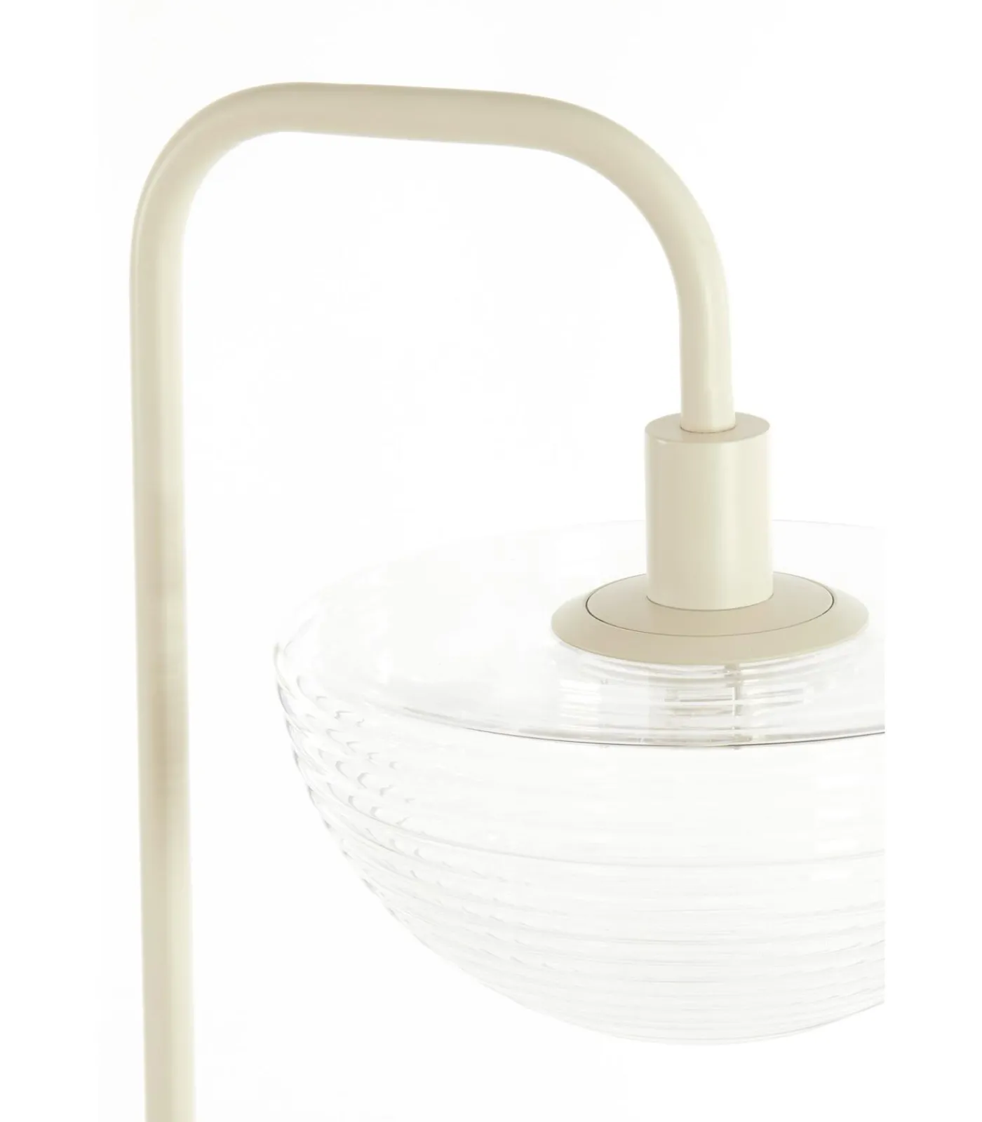 Light & Living Vloerlamp Baylie - Mat crème - 43x30x165cm