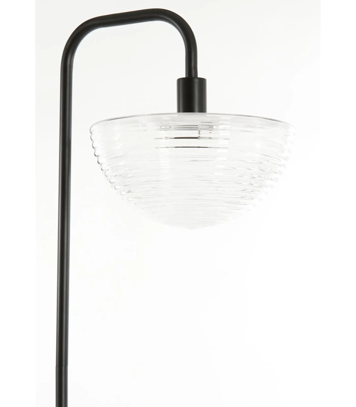 Light & Living Vloerlamp Baylie - Mat zwart - 43x30x165cm
