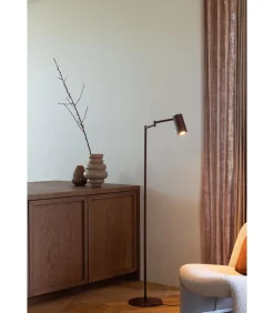 It's about RoMi Vloerlamp Bilbao - Rood - 53x28x154cm