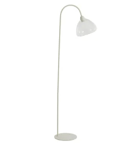 Best Vloerlamp Bisho - Crème - 47x28x160cm Vloerlampen