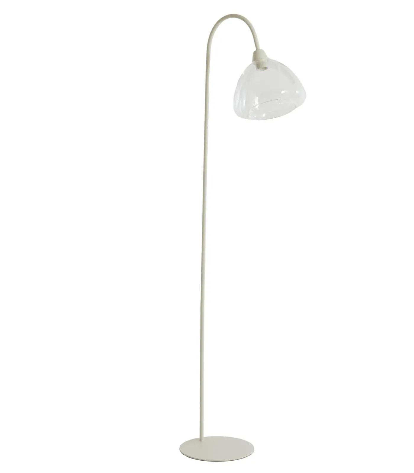 Best Vloerlamp Bisho - Crème - 47x28x160cm Vloerlampen